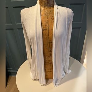 Cyrus White Open Sweater, Medium